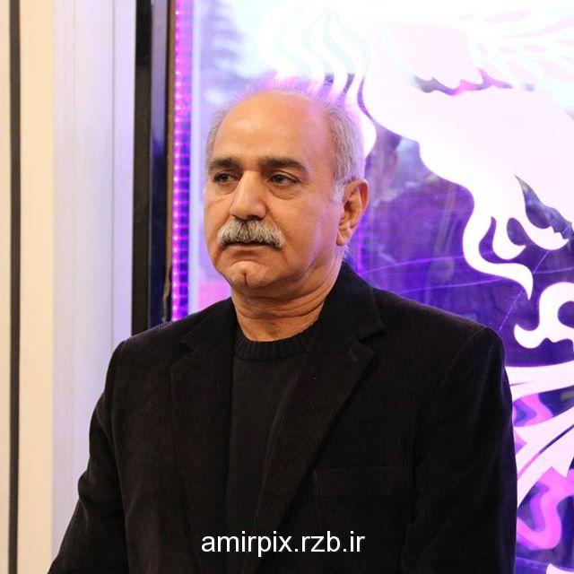 پرویز پرستویی در حاشیه سی و چهارمین جشنواره فیلم فجر