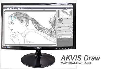  پلاگین تبدیل عکس به نقاشی AKVIS Draw 3.0.399 for Adobe Photoshop