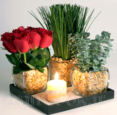 آموزش ساخت و تزیین گلدان رومیزی