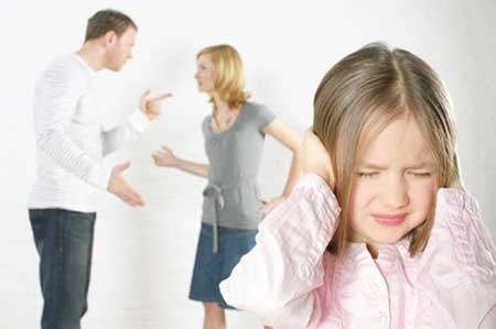 تاثیر مشکلات خانوادگی بر روی فرزندان