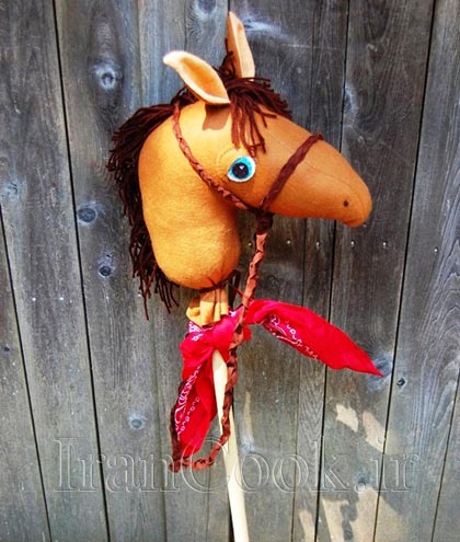 آموزش ساخت عروسک زیبای اسب پارچه ای 