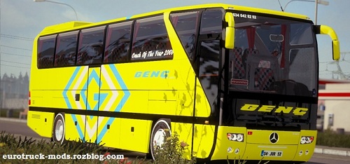 اتوبوس فوق العاده مرسدس بنز O403 برای یورو تراک
