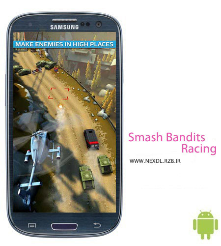 بازی ماشین سواری Smash Bandits Racing v1.08 - آندروید