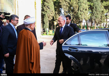 تصاویر دیدار رییس‌جمهور سوئیس با هاشمی رفسنجانی