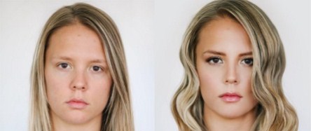قبل و بعد آرایش,آرایش حرفه ای 95