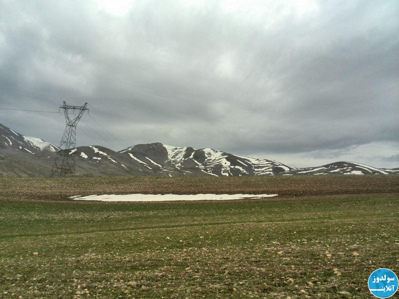 طبیعت زمستانی روستای خلیفان