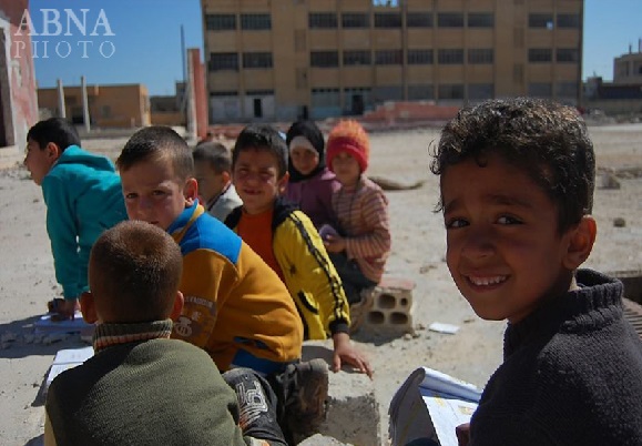 کودکان شیعه سوری در محاصره تکفیری ها/عکس