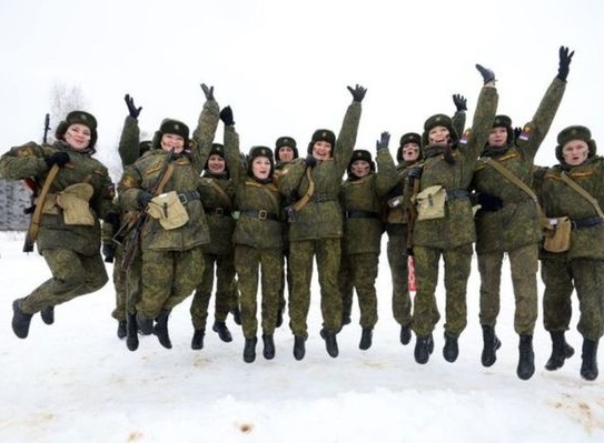 زنان ارتش روسیه + تصاویر