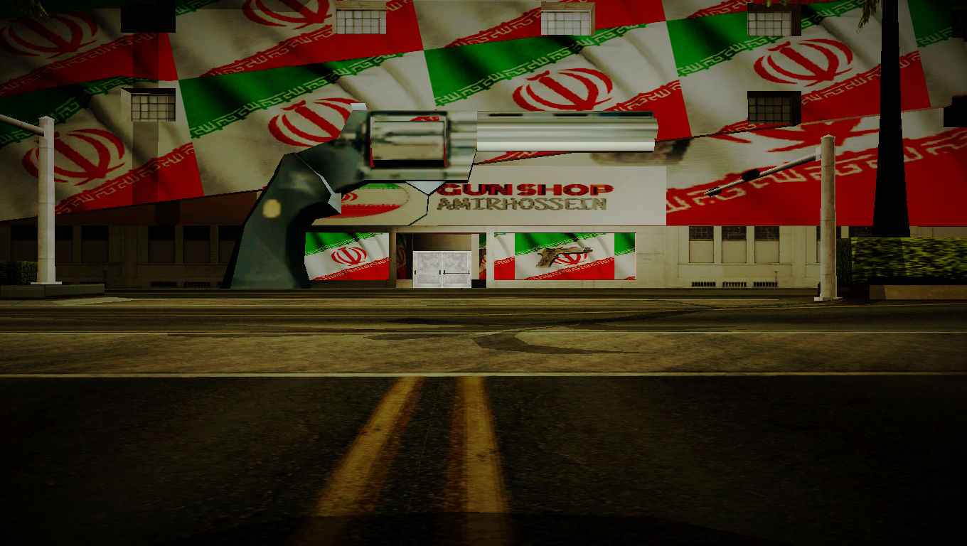 دانلود اسلحه فروشی ایرانی برای جی تی ای سان آندرس