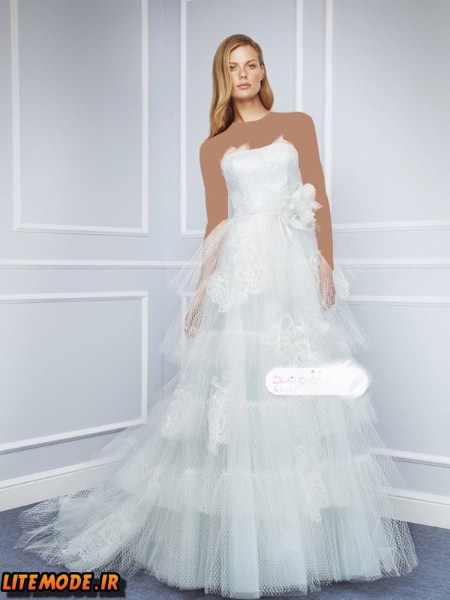 مدل لباس عروس جدید سال 95 ، لباس عروس اروپایی شیک 2016