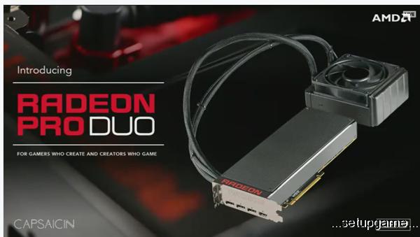 AMD Radeon Pro Duo معرفی شد، با قدرتمندترین کارت گرافیک دنیا آشنا شوید