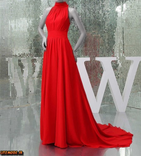 مدل لباس نامزدی قرمز 2016 ,مدل لباس شب حنابندان