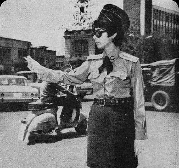 عکس زنان پلیس تهران ۱۳۴۹