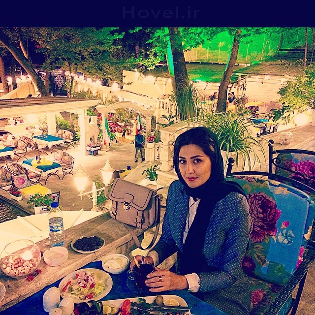 عکس مريم معصومي با لباس آبي استقلالي! + تصاوير
