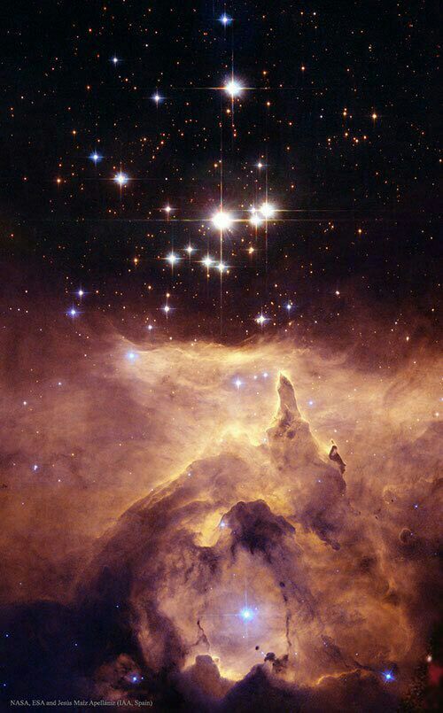 تصویری خارق‌العاده از یکی از پرجرم‌ترین ستاره‌های شناخته شده جهان؛ ستاره‌ای که در سحابی خاص مشه