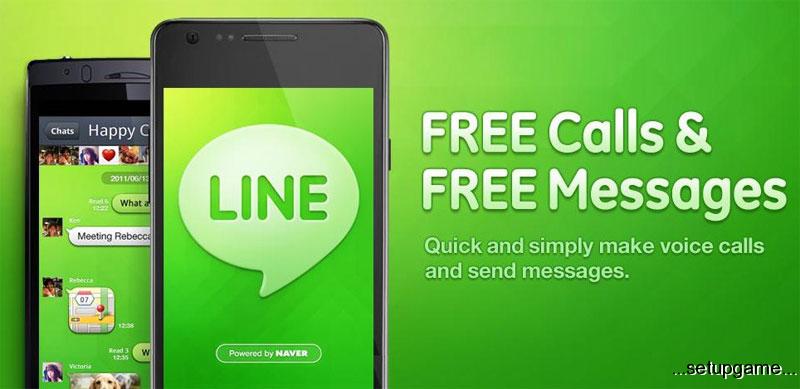  دانلود LINE: Free Calls & Messages 6.0.2 – تماس و پیامک رایگان اندروید + 