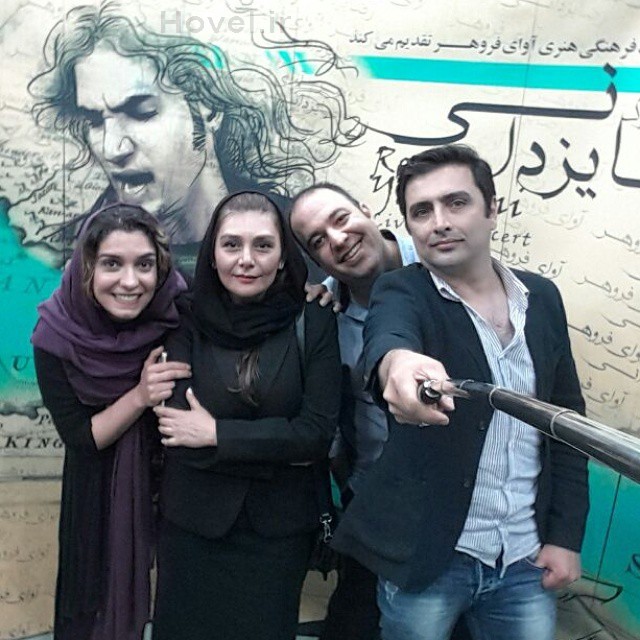 عکسهاي اليکا عبدالرزاقي در طبيعت رامسر با خانواده اش! + تصاوير