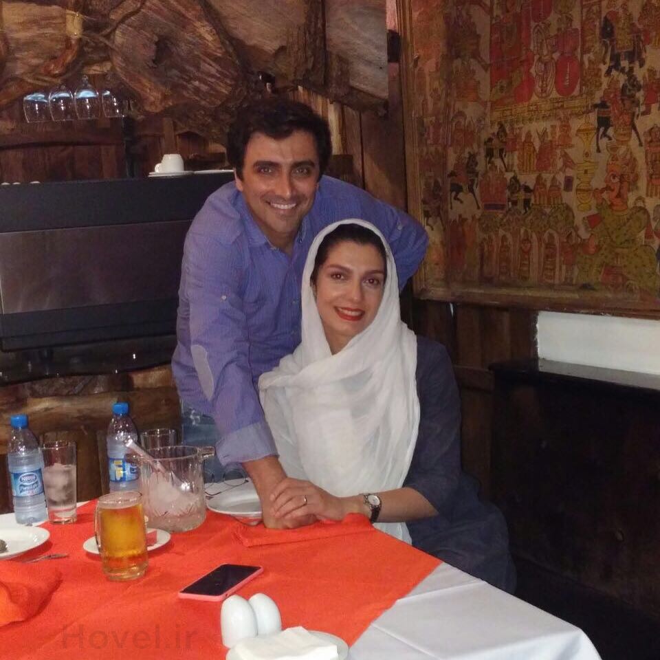 عکس هاي اليکا عبدالرزاقي و شوهرش با جناب خان! + تصاوير