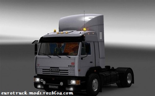 دانلود کامیون فوق العاده kamaz 5400 ورژن 6 برای یورو تراک