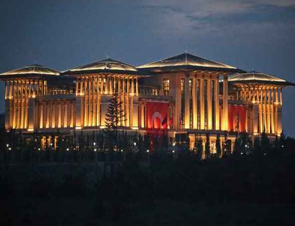 بیش از 230 میلیون دلار هزینه باز سازی کاخ اردوغان+ عکس