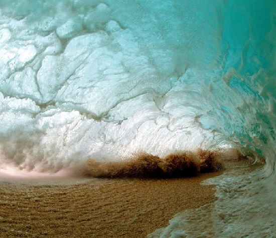 تصاویری شگفت‌انگیز از شکوه امواج دریا