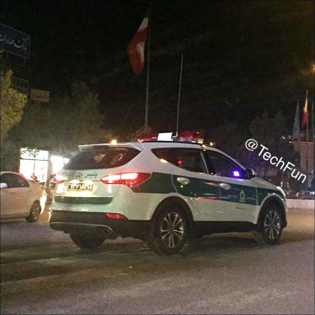عکس ماشین پلیس های جدید سانتافه