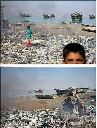 عکس های دیدنی از تفاوت ساحل ایران و دیگر کشورها