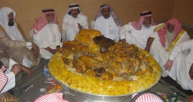 اینم از غذا خوردن عرب ها در داخل هواپیما + عکس