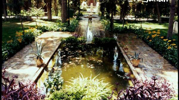 عکس باغ قوشخانه نام یکی از باغهای باشکوه سلطنتی در شهر اصفهان