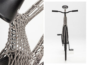 ﻿ساخت اولین دوچرخه فلزی با چاپ سه‌ بعدی