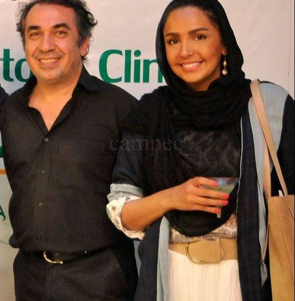عکس سیامک انصاری و همسرش