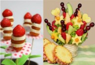 ایده‌ جالب تزیین میوه های تابستانه