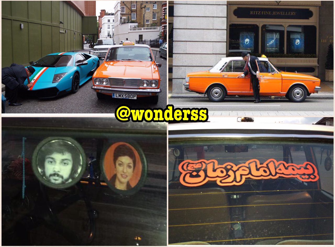 تاکسی تهران در لندن