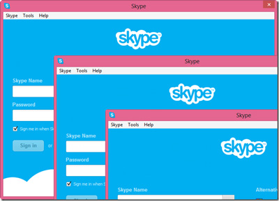 ورود هم‌زمان با دو حساب کاربری در اسکایپ