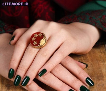 مدل طلا و زیورآلات ایرانی انگشتر و دستبند زنانه 95 