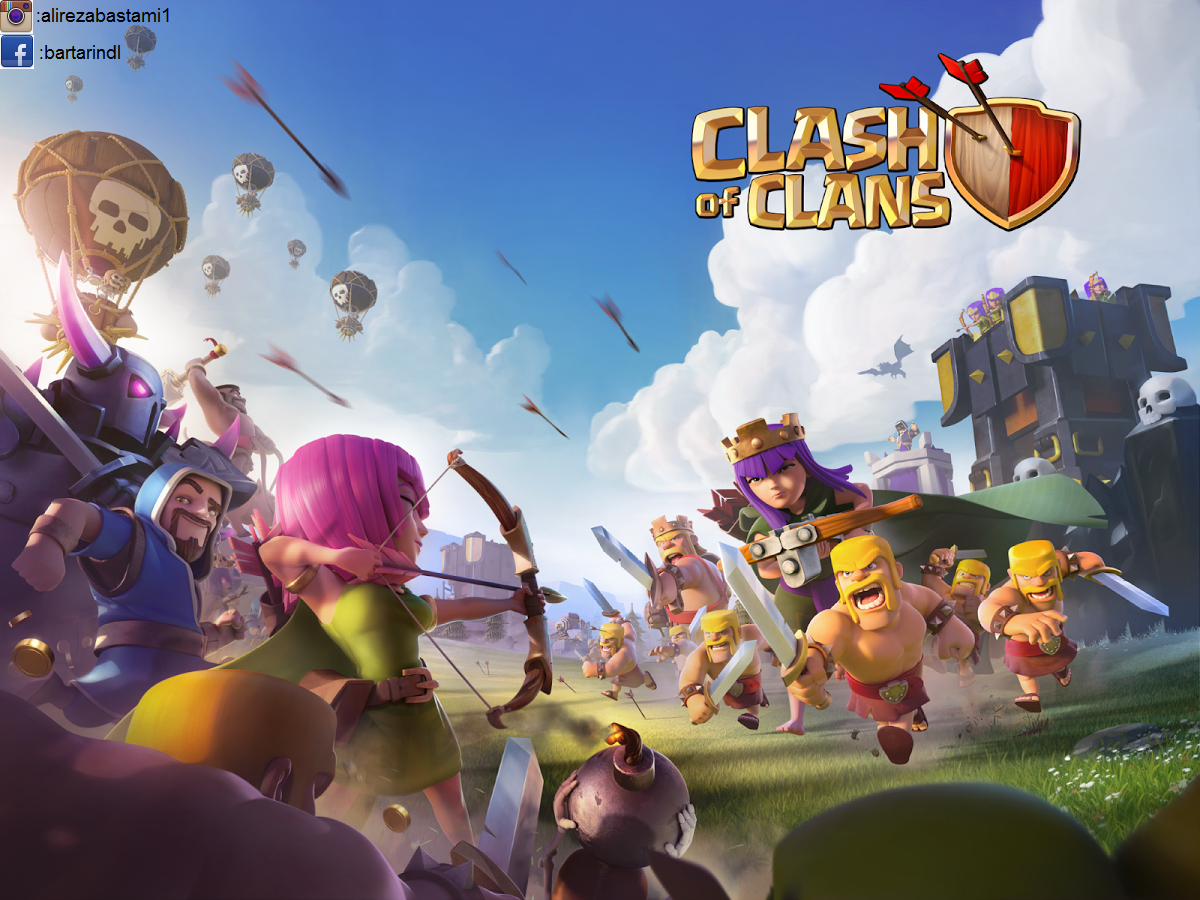 Clash of Clans v8.332.9 دانلود بازی کلش آو کلنز اندروید + کلون