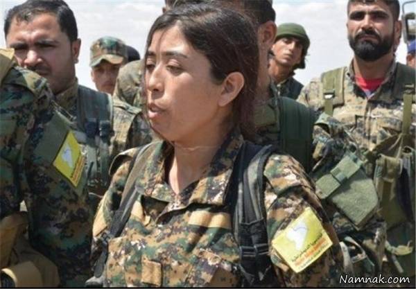 روژدا ویلات زن کرد شجاع فرمانده جنگ با داعش + تصاویر