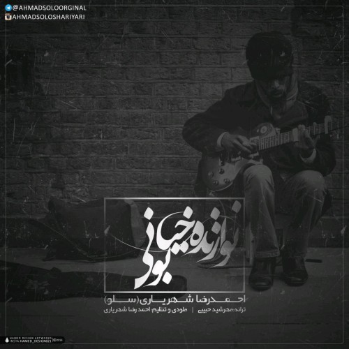 دانلود آهنگ جدید احمدرضا شهریاری(سلو) به نام نوازنده خیابونی