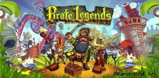 دانلود Pirate Legends TD - بازی دفاعی افسانه دزد دریایی اندروید + دیتا
