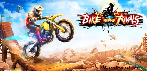 دانلود Bike Rivals - بازی موتورسواری اندروید + مود