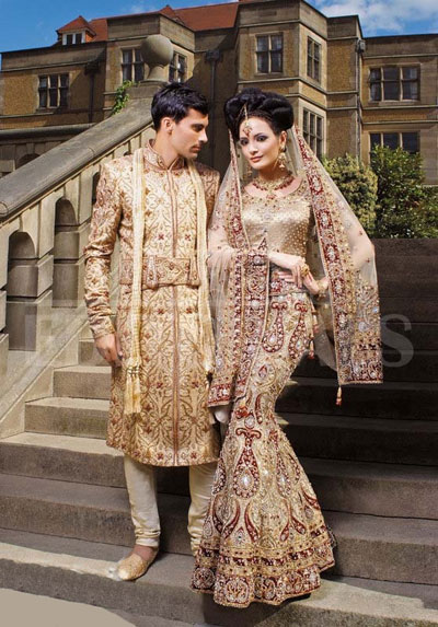 مدل های زیبای لباس عروس هندی و پاکستانی