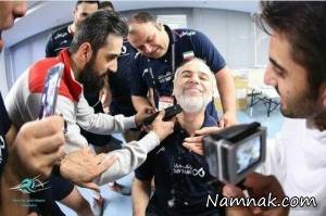 آرایشگری سعید معروف پس از صعود به المپیک! + عکس