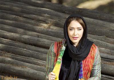 بالکن بسیار زیبای این بازیگر زن ایرانی