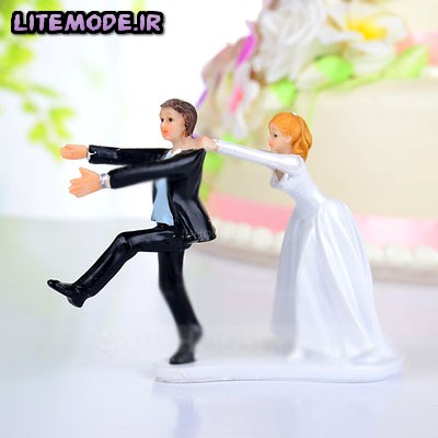 تزیین کیک عروس 