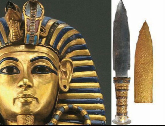  دانشمندان اعلام کردند چاقوی دفن شده به همراه جسد توتنخامون فرعون مشهور مصر باستان، از شهاب‌سنگی آ