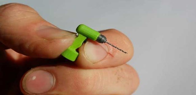 ساخت کوچکترین مته جهان با پرینتر سه بعدی