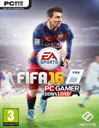 دانلود بازی فیفا FIFA 16 برای کامپیوتر با لینک مستقیم