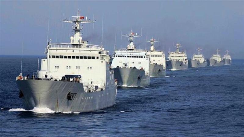 امریکا چند ناو جنگی در دریای جنوب چین مستقر کرده است