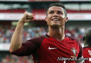 رونالدو رکورد بازی های ملی لوئیز فیگو را شکست