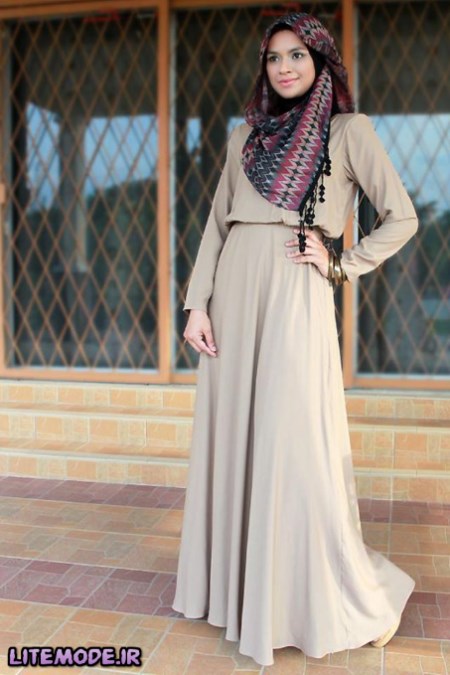 ۸ لباس با حجابی که می توانید با آنها شیک باشید 